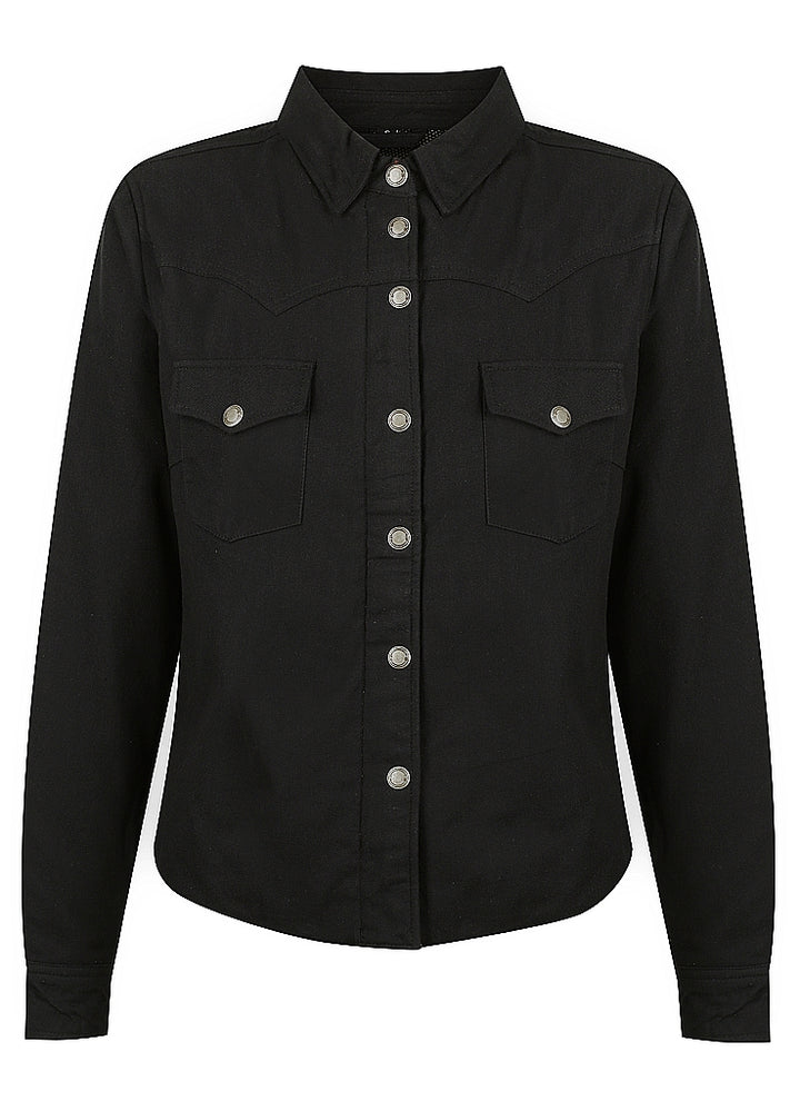 Blouson moto femme Arrow Glory Army noir