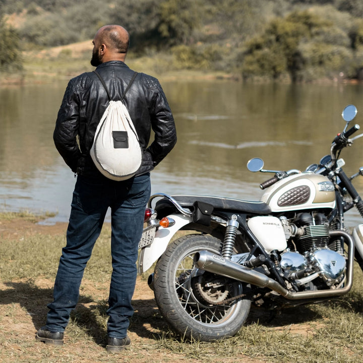 Bolsa de casco Trip Machine Trooper Negra
