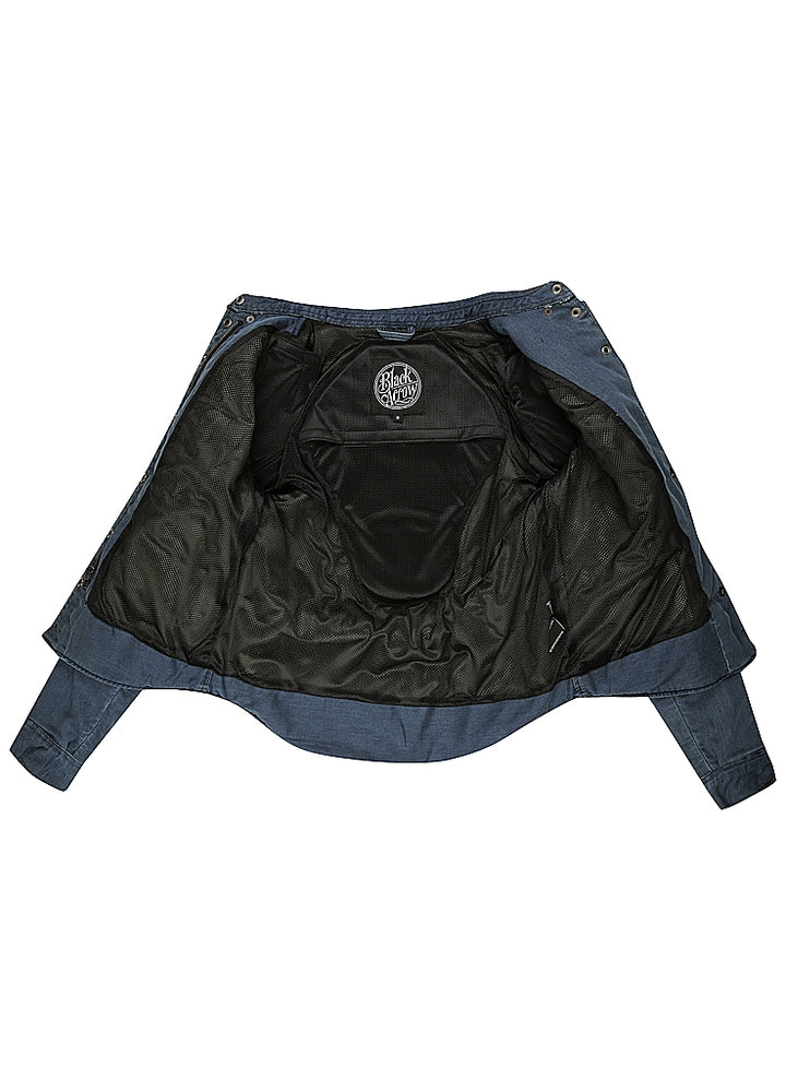 Blouson moto femme Arrow Glory Army noir