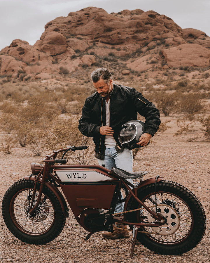 Black Arrow Motorradjacke Glory Black Men