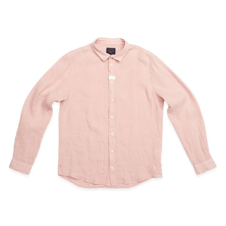 Chemise Blue de Gênes Enrico Beach Pink