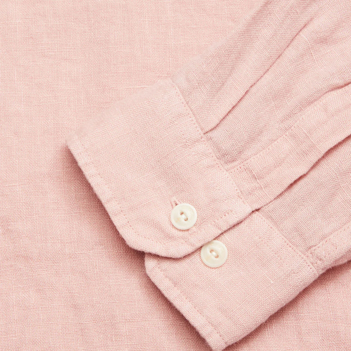 Chemise Blue de Gênes Enrico Beach Pink