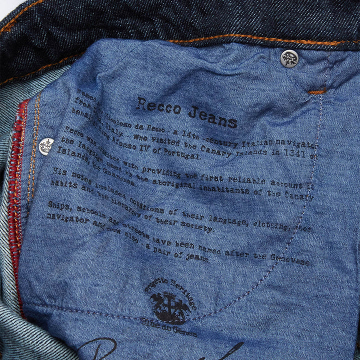 Jean Bleu de Gênes Recco Rinse