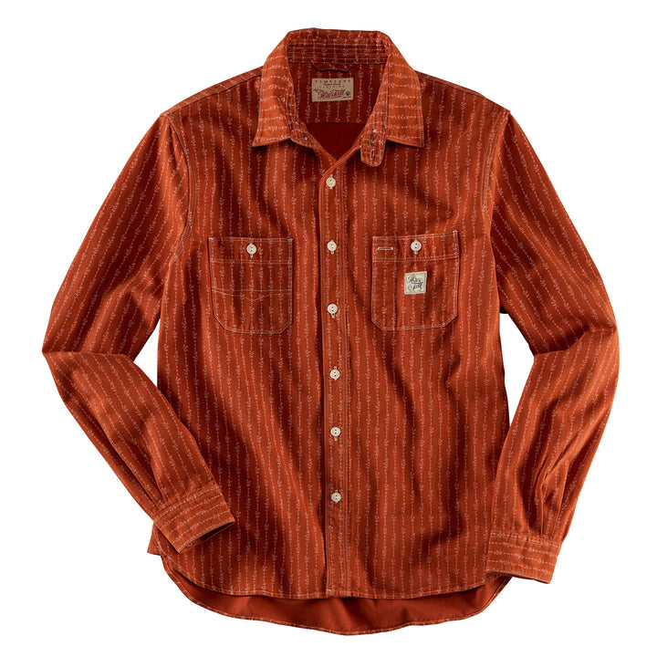 Chemise Dents De Poule Travail Imprimé