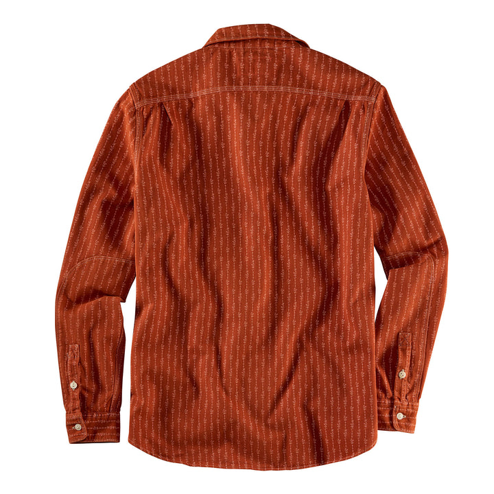 Chemise Dents De Poule Travail Imprimé