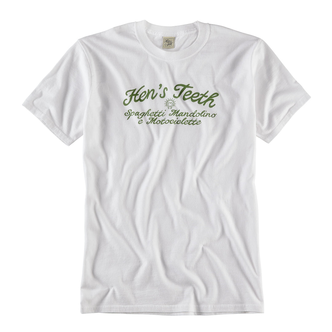 Camiseta de Dientes de Gallina Spaghetti Mandolino