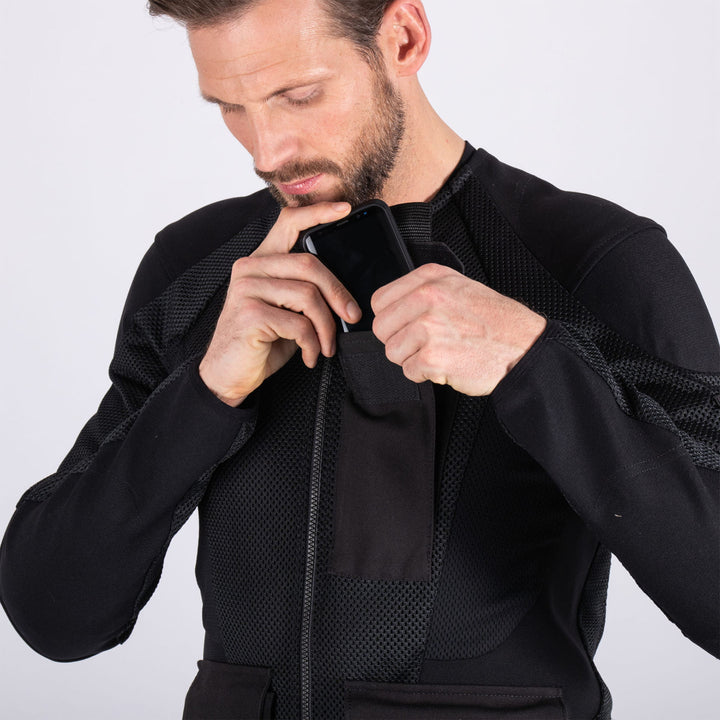 Knox Protektorenhemd Urban Pro Utility MK3 Preto