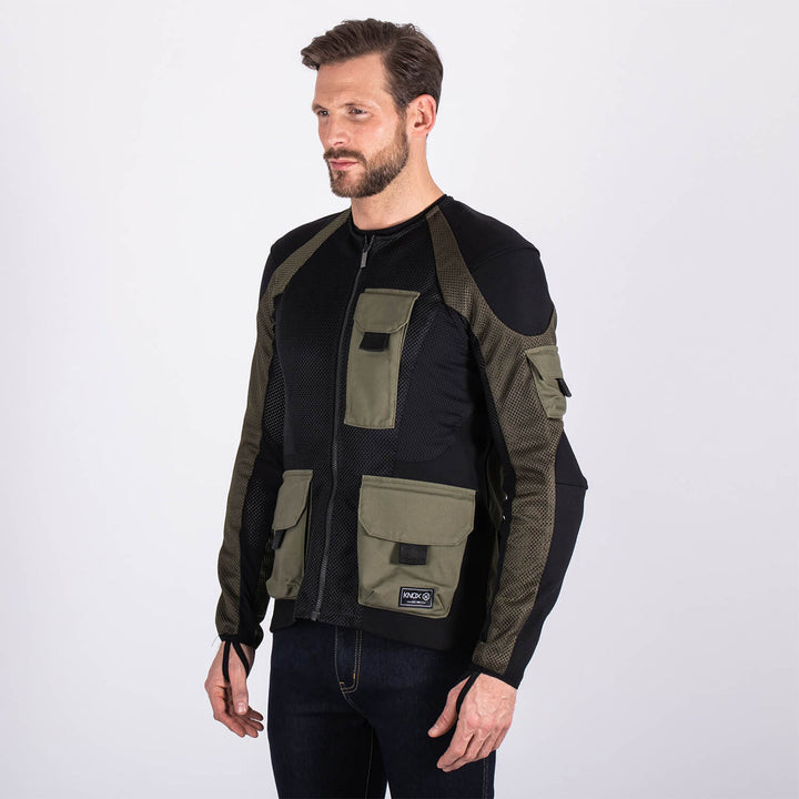 Knox Protektorenhemd Urban Pro Utility MK3 Oliva
