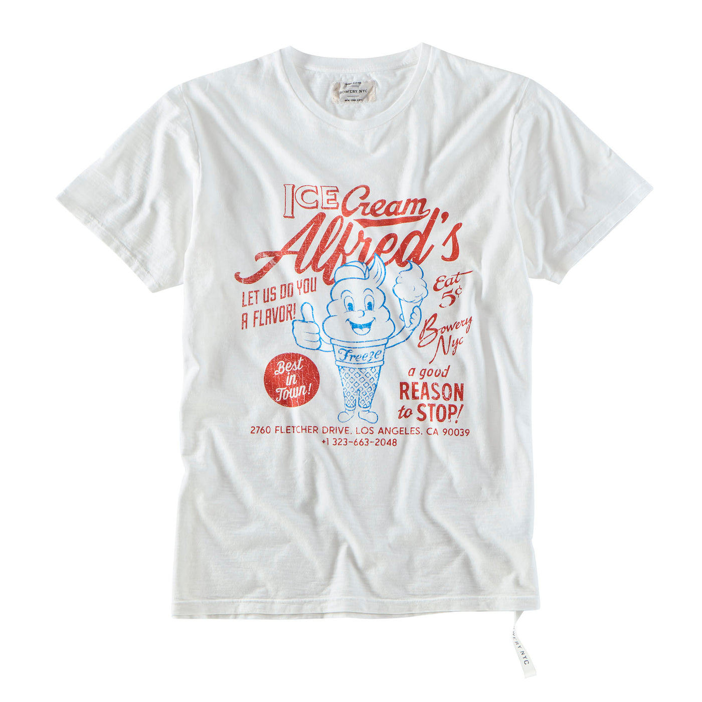 Bowery NYC T-Shirt Alfreds