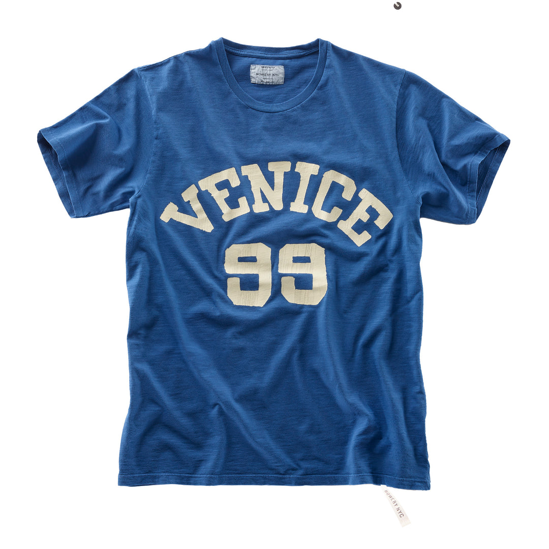 Camiseta Bowery NYC Azul Venecia