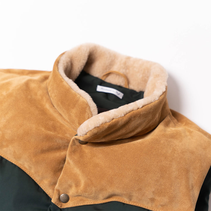 Shangri-La down vest Bivacco Forest