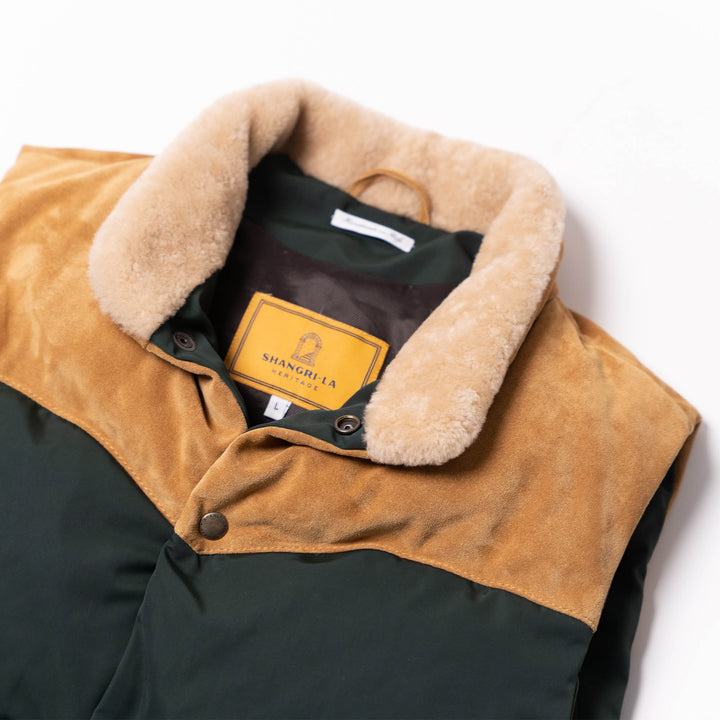 Shangri-La down vest Bivacco Forest