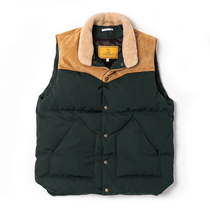 Shangri-La down vest Bivacco Forest