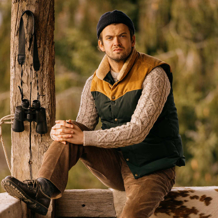 Shangri-La down vest Bivacco Forest