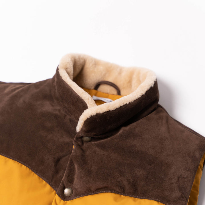 Shangri-La down vest Bivacco Yellow