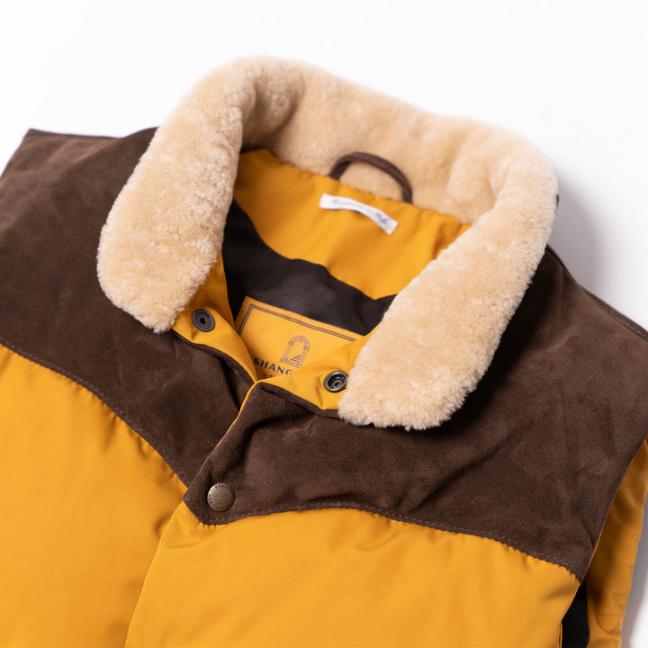 Shangri-La down vest Bivacco Yellow