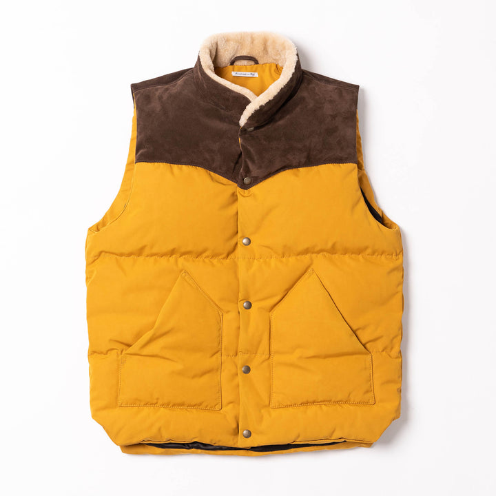Shangri-La down vest Bivacco Yellow