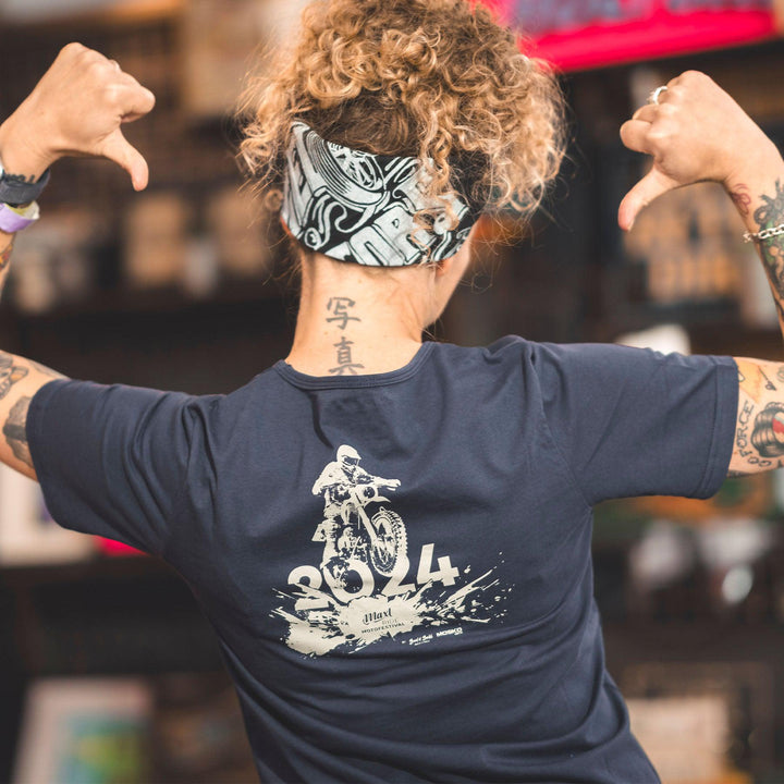 Bad and Bold Eventshirt Maxlride 2e édition Bleu