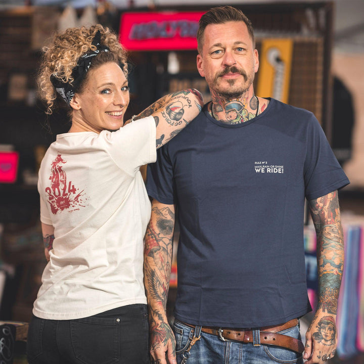 Bad and Bold Eventshirt Maxlride 2e édition Bleu