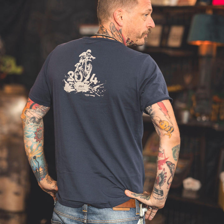 Bad and Bold Eventshirt Maxlride 2e édition Bleu