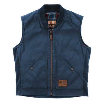 North of Berlin Weste Workers Vest Blue