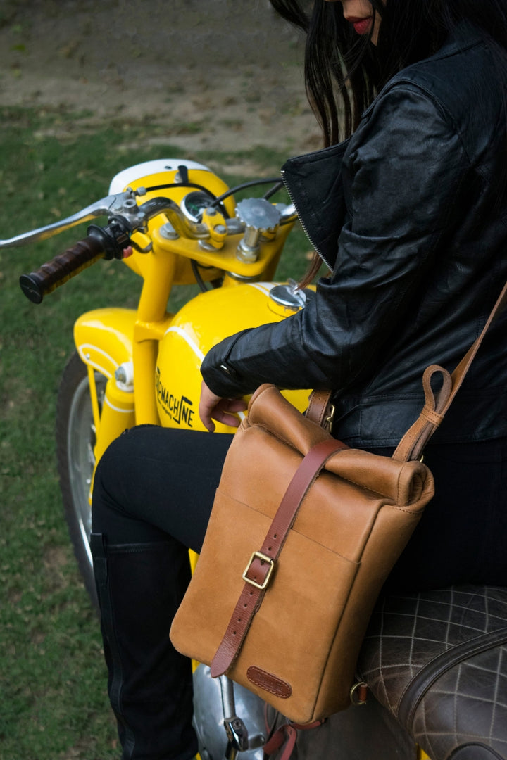 Trip Machine Mini Pannier Tan