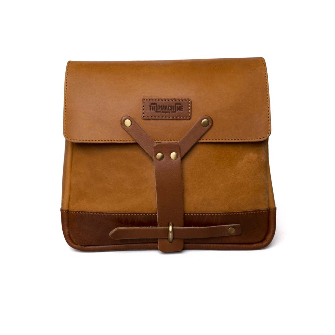Tan messenger bag best sale