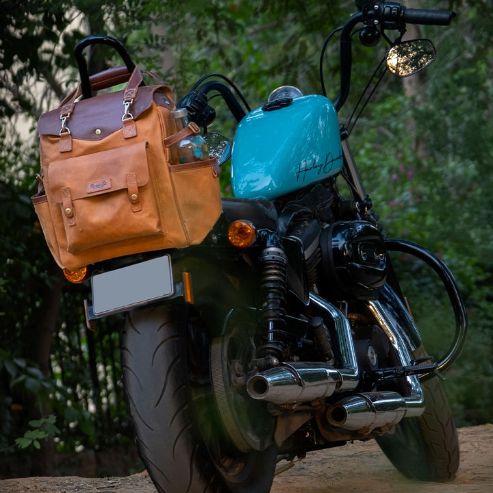 Trip Machine Satteltasche Outlander Tan