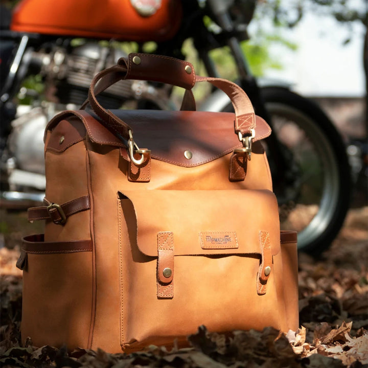 Trip Machine Satteltasche Outlander Tan