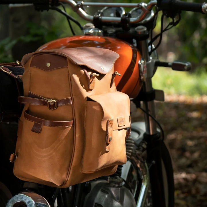 Trip Machine Satteltasche Outlander Tan