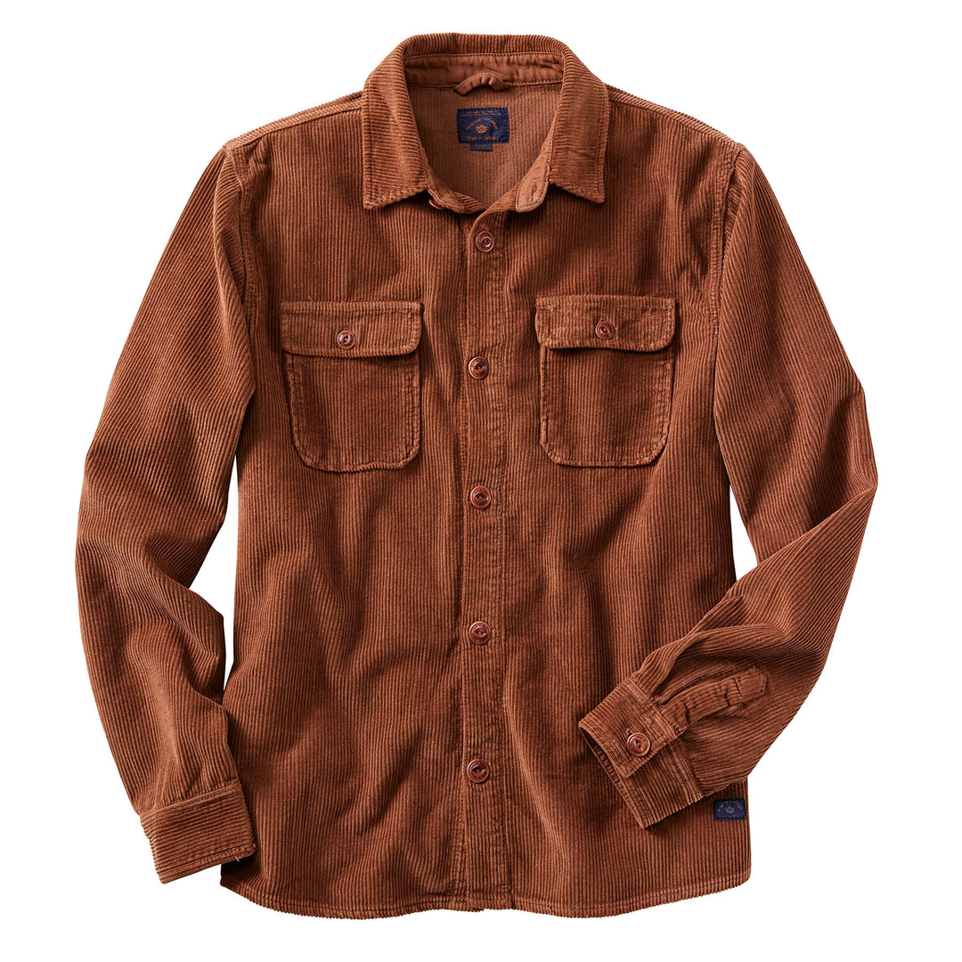 Blue de Gênes Overshirt Bruno Brown