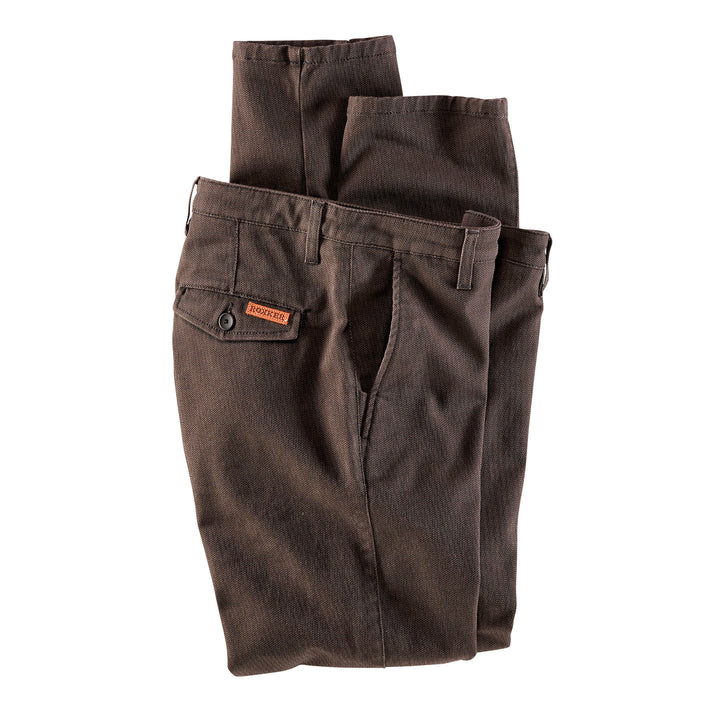 Jean moto Rokker Chino Noir clair