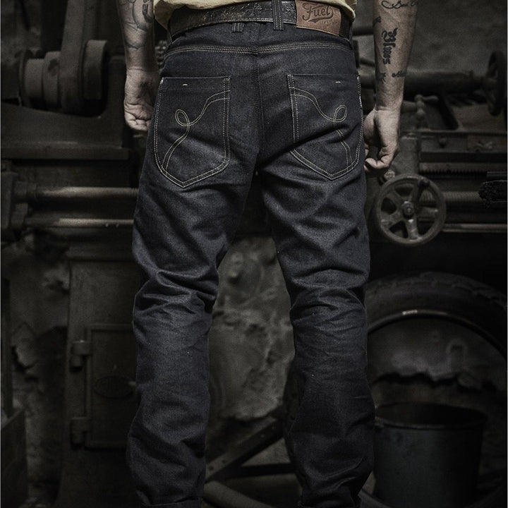 Fuel Selvedge Denimjeans Greasy