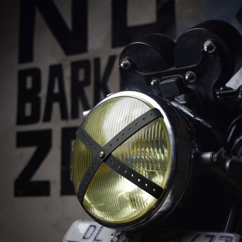 Trip Machine Headlight X Tape Black Perforated