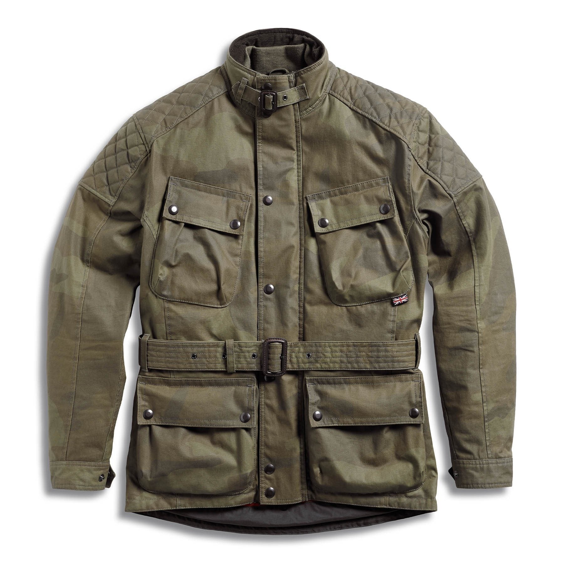 Garstang Veste Triumph Moto Triumph Motorrad Lederjacke Braddan - Main Image