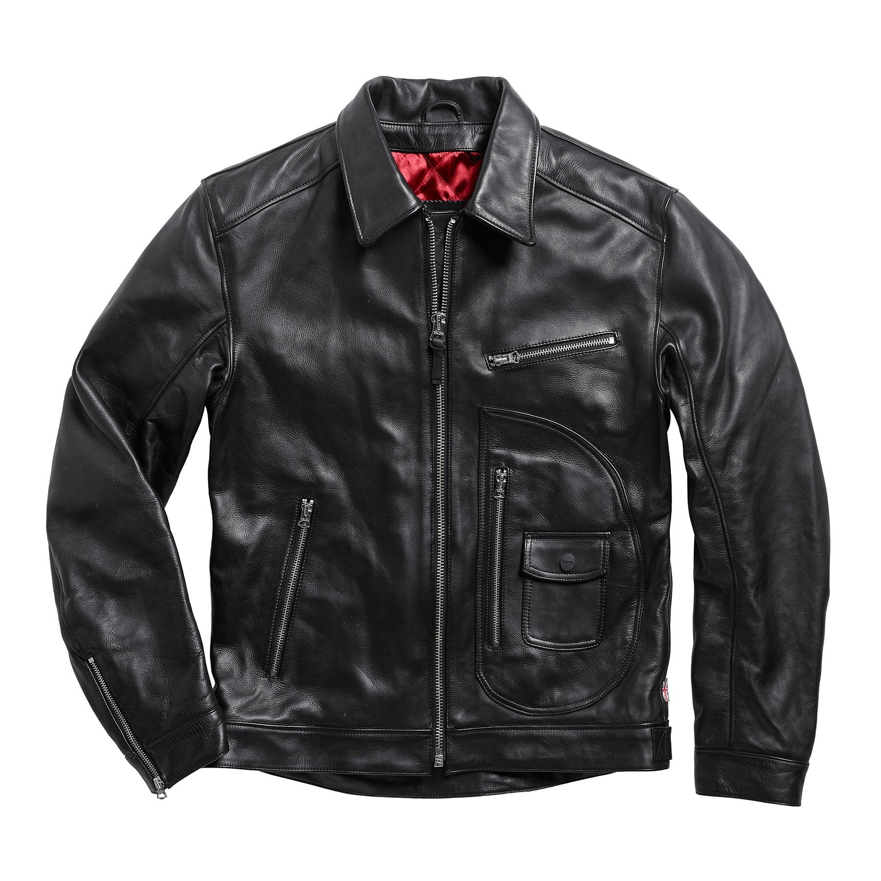 Veste en cuir Triumph Motorcycles Deacon – Bad and Bold Biker's