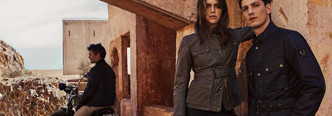 Aus alt mach neu: Belstaff Textil-Jacken wachsen