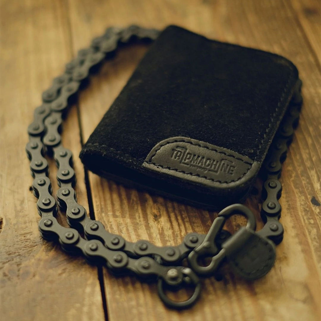 Trip Machine Moto Wallet Black