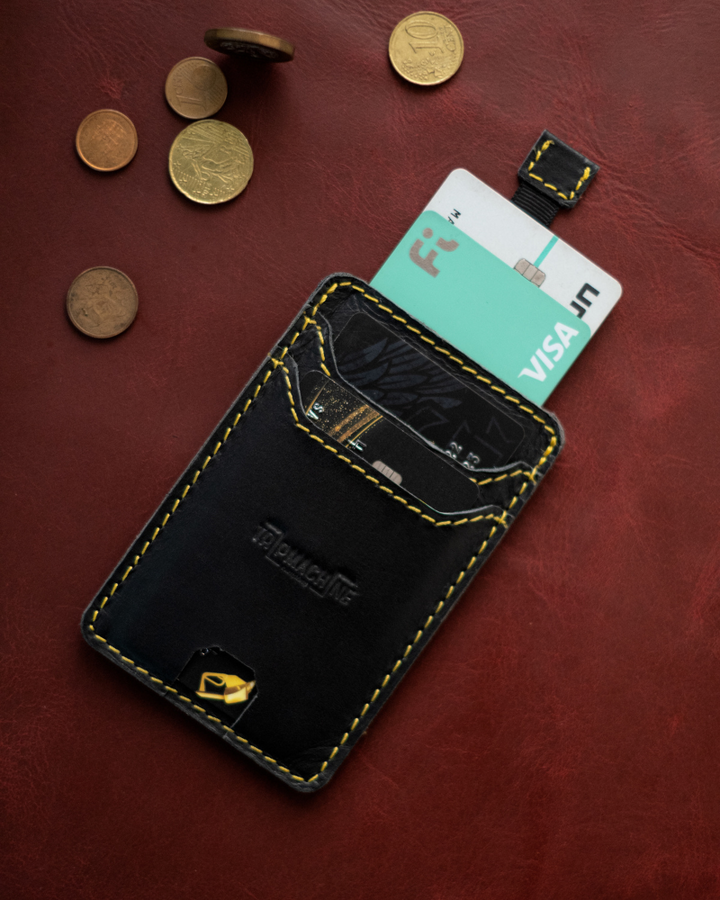 Trip Machine Cardholder Wiberg Black