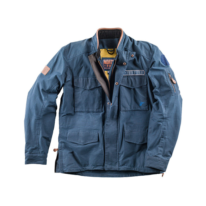 North of Berlin Jacke Moto 65 Men Blue