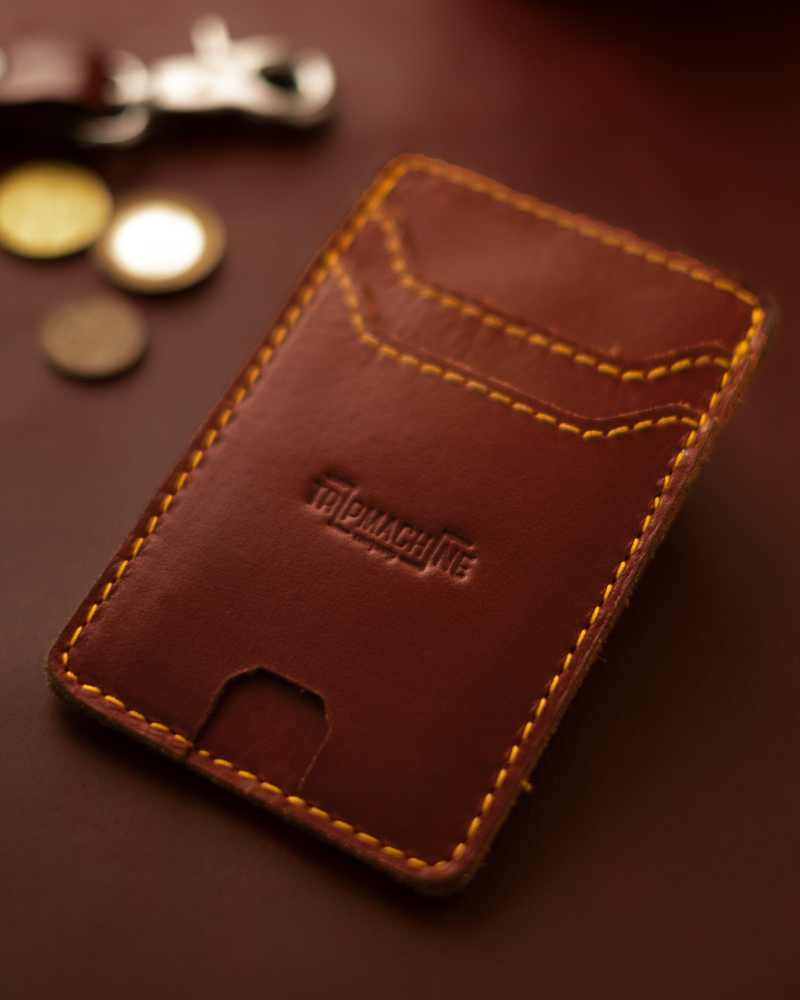 Trip Machine Cardholder Wiberg Red