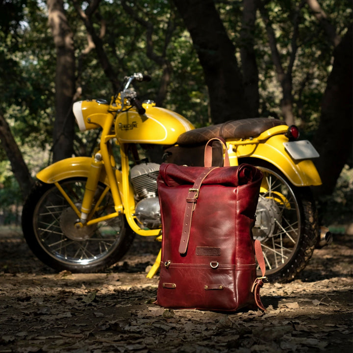Trip Machine Backpack Pannier Cherry Red