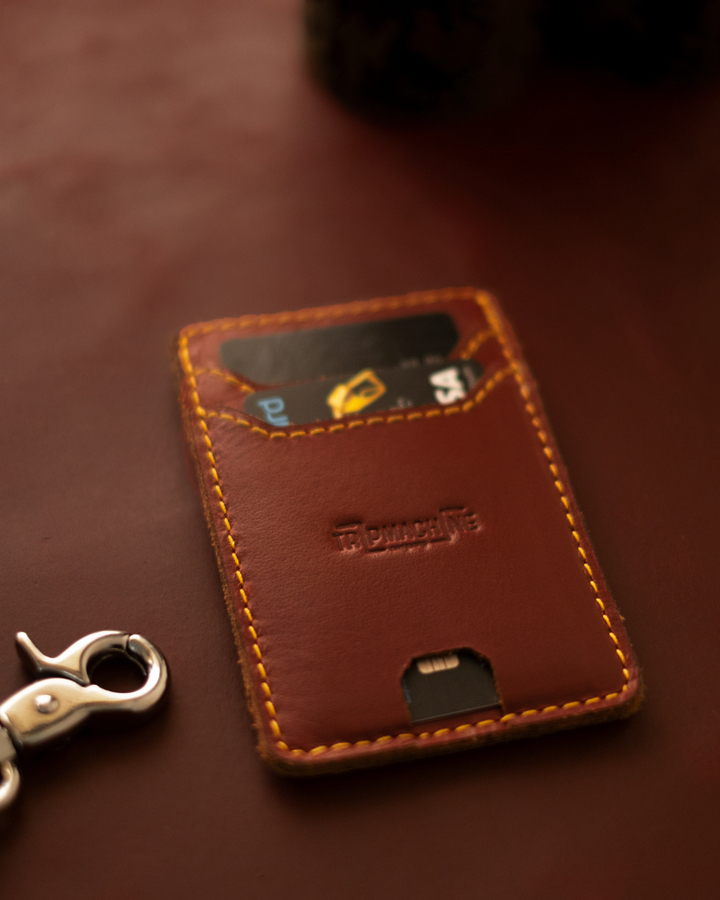 Trip Machine Cardholder Wiberg Red