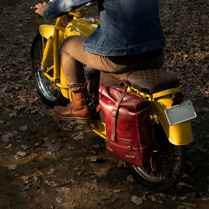 Trip Machine Backpack Pannier Cherry Red