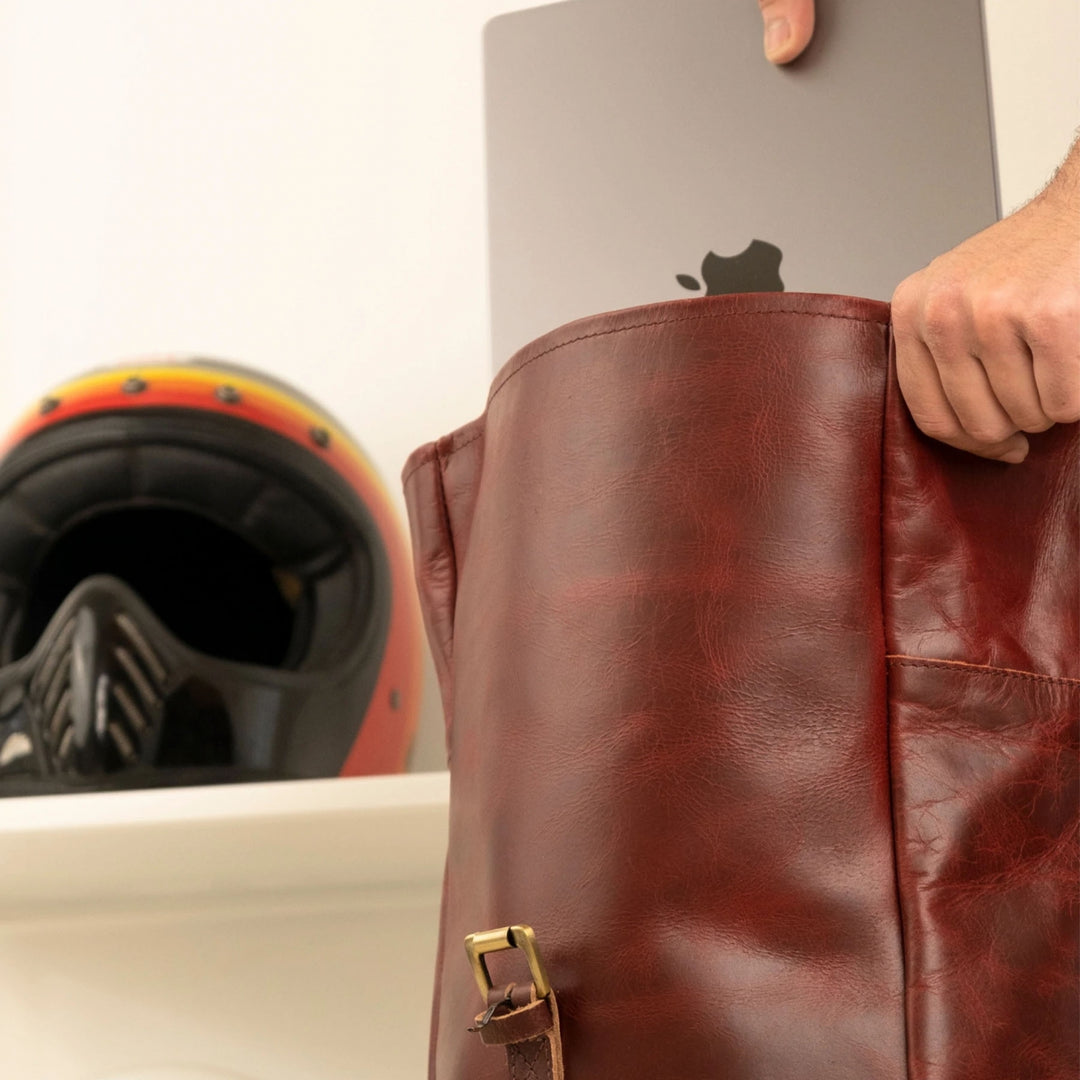 Trip Machine Backpack Pannier Cherry Red