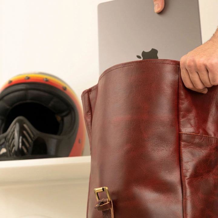 Trip Machine Backpack Pannier Cherry Red