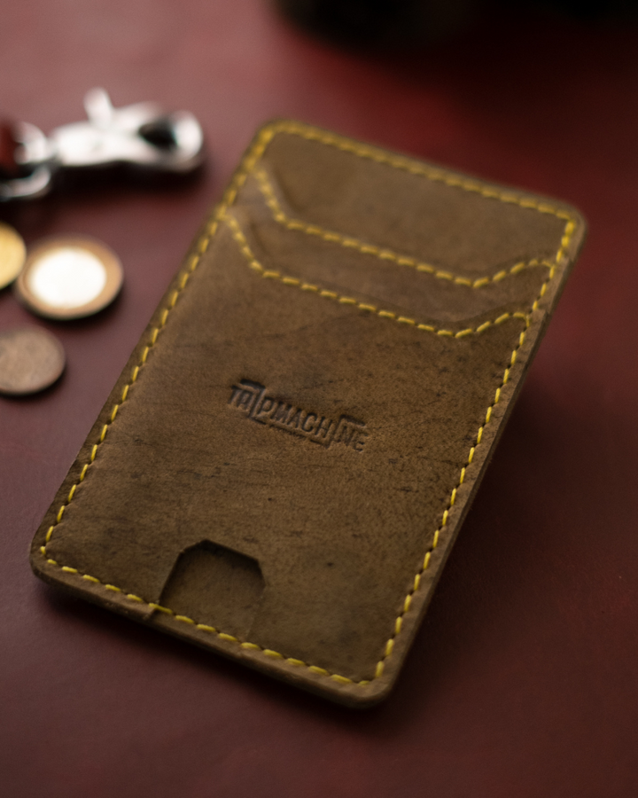 Trip Machine Cardholder Wiberg Tobacco