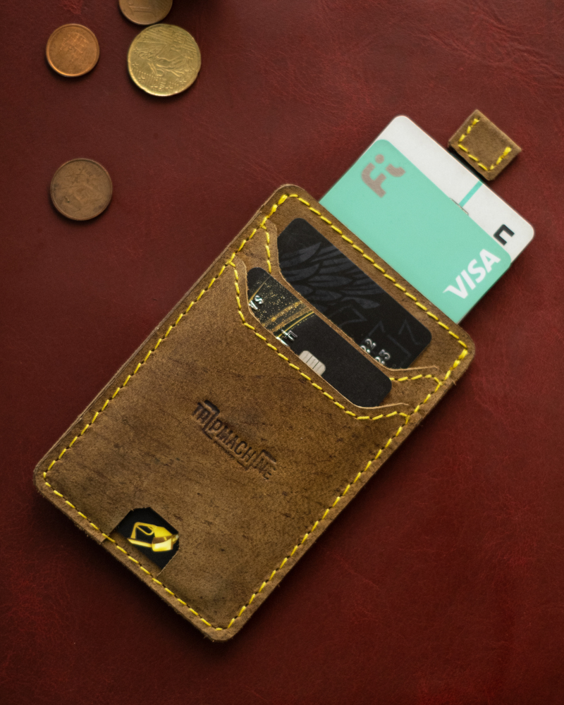 Trip Machine Cardholder Wiberg Tobacco