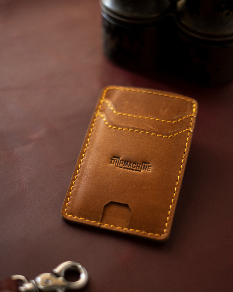 Trip Machine Cardholder Wiberg Tan