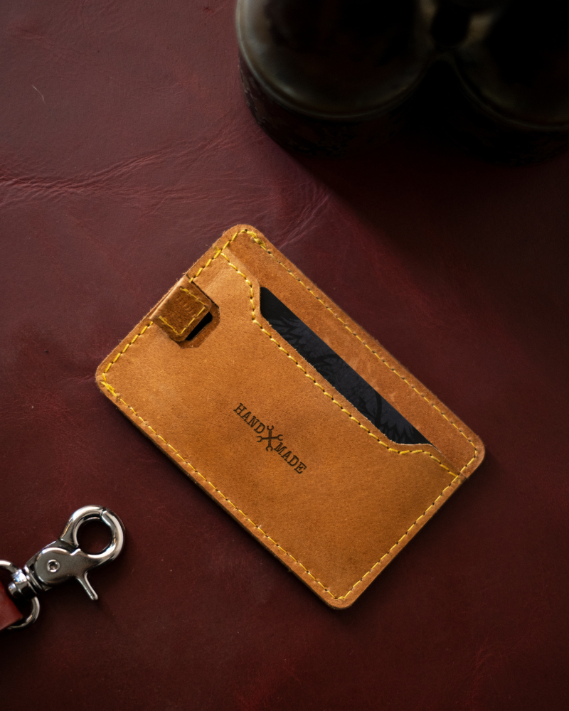 Trip Machine Cardholder Wiberg Tan